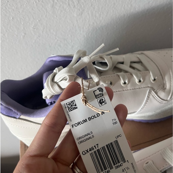 NWT Women's Adidas Originals Parley Forum Bold White & Purple - GX4617 - Picture 4 of 17